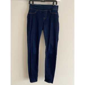 Old Navy Rockstar Jeggings Dark Wash Pull On Jeans Womens 4 Blue